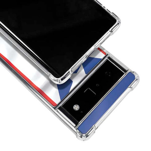 Puerto Rico Flag Google Pixel 6 Clear Case